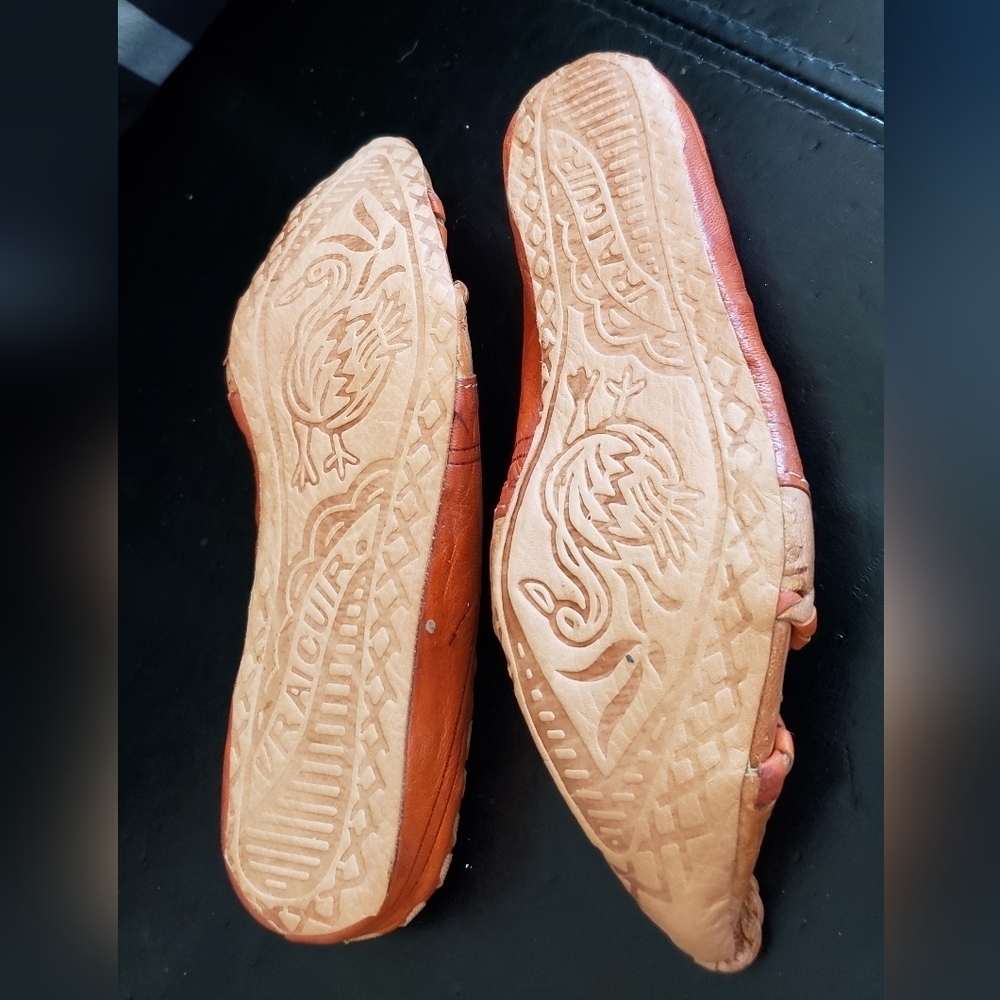 Babouche-Maroc Moroccan Sindbad Slippers - Handmade - Picture 5 of 5